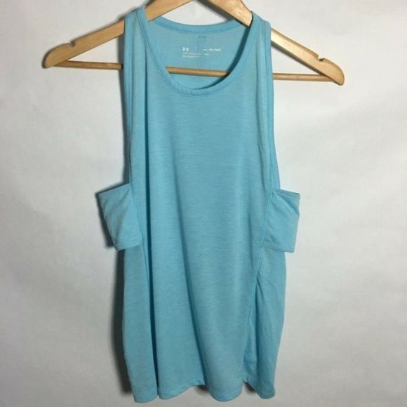 Under Armour?Sleeveless Loose Tank?Top Side Vent - Picture 2 of 4